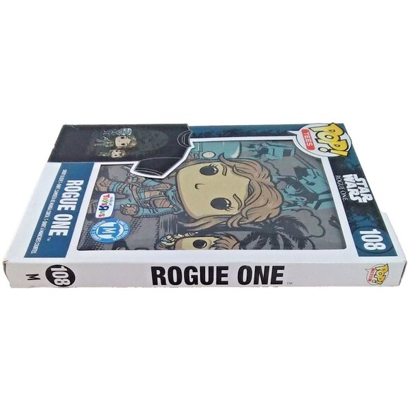 Funko Pop! Unisex Medium Star Wars Rogue One Graphic T-Shirt Limited Edition - Picture 4 of 7